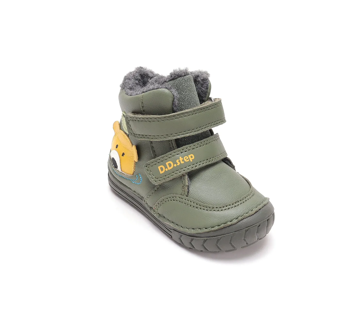 DD Step W029-62556B vinterstøvler dreng foret
