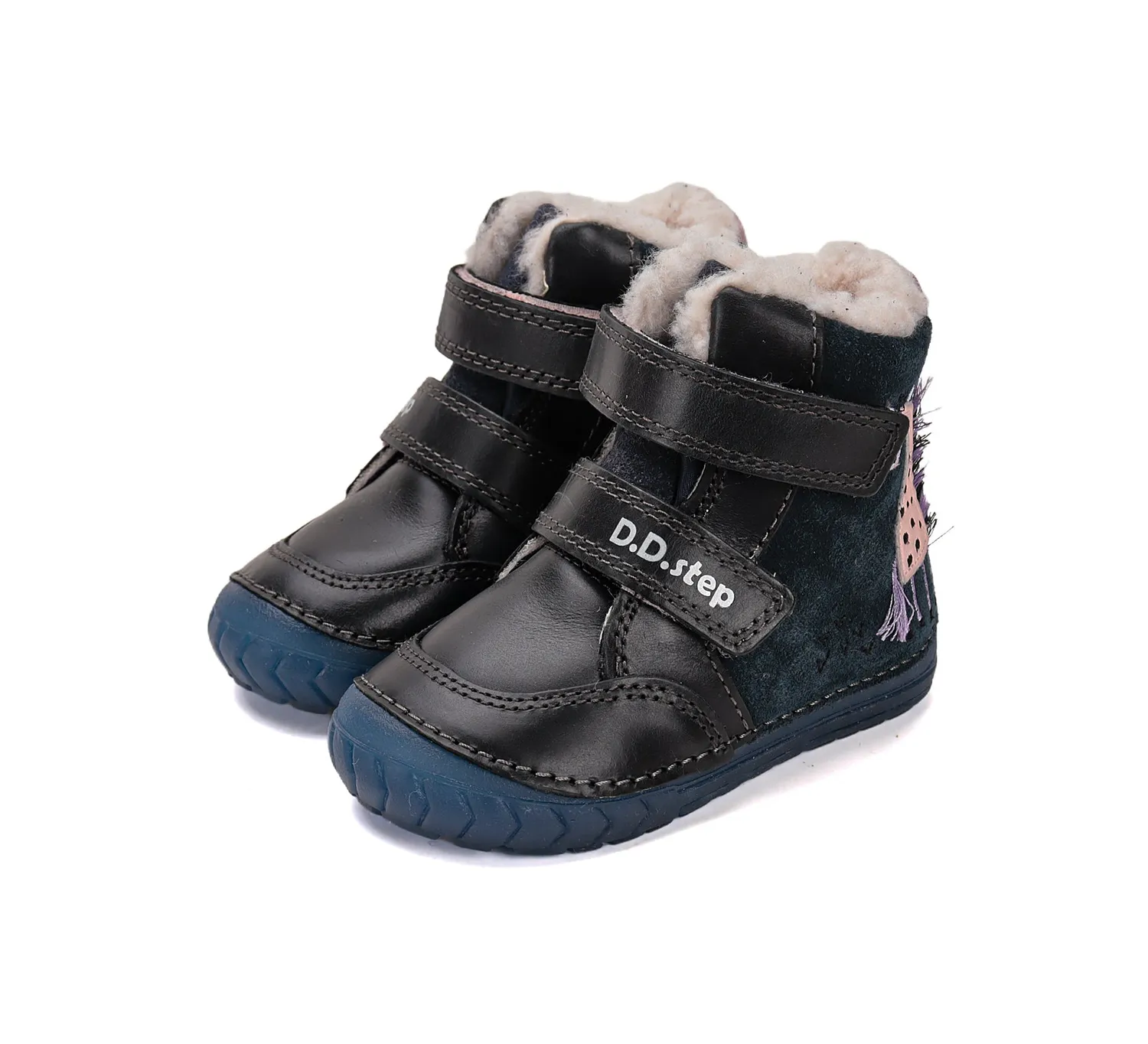DD Step W029-52766A vinterstøvler pige sol-reaktiv