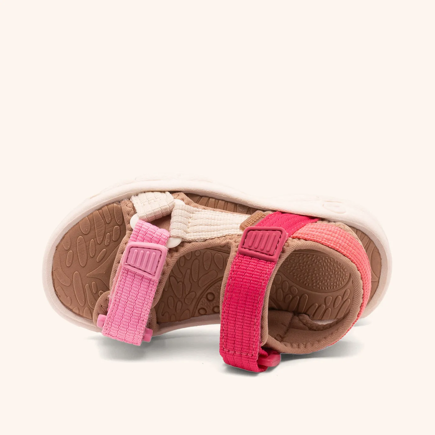 Bisgaard Nico sandal bubble gum velcro