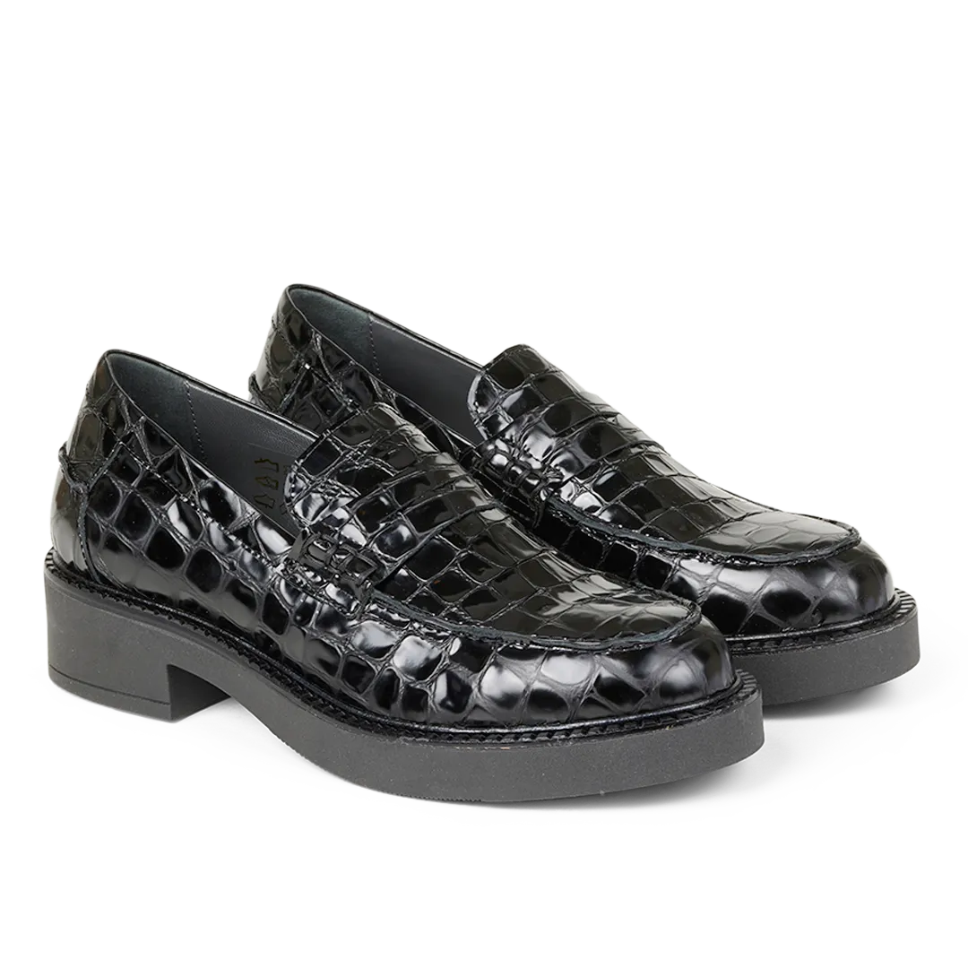 Angulus Loafer chunky penny loafer dame letvægt