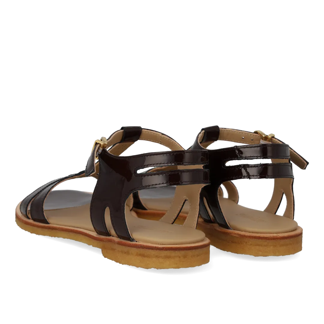 Angulus Klassisk remsandal sandal rågummisål