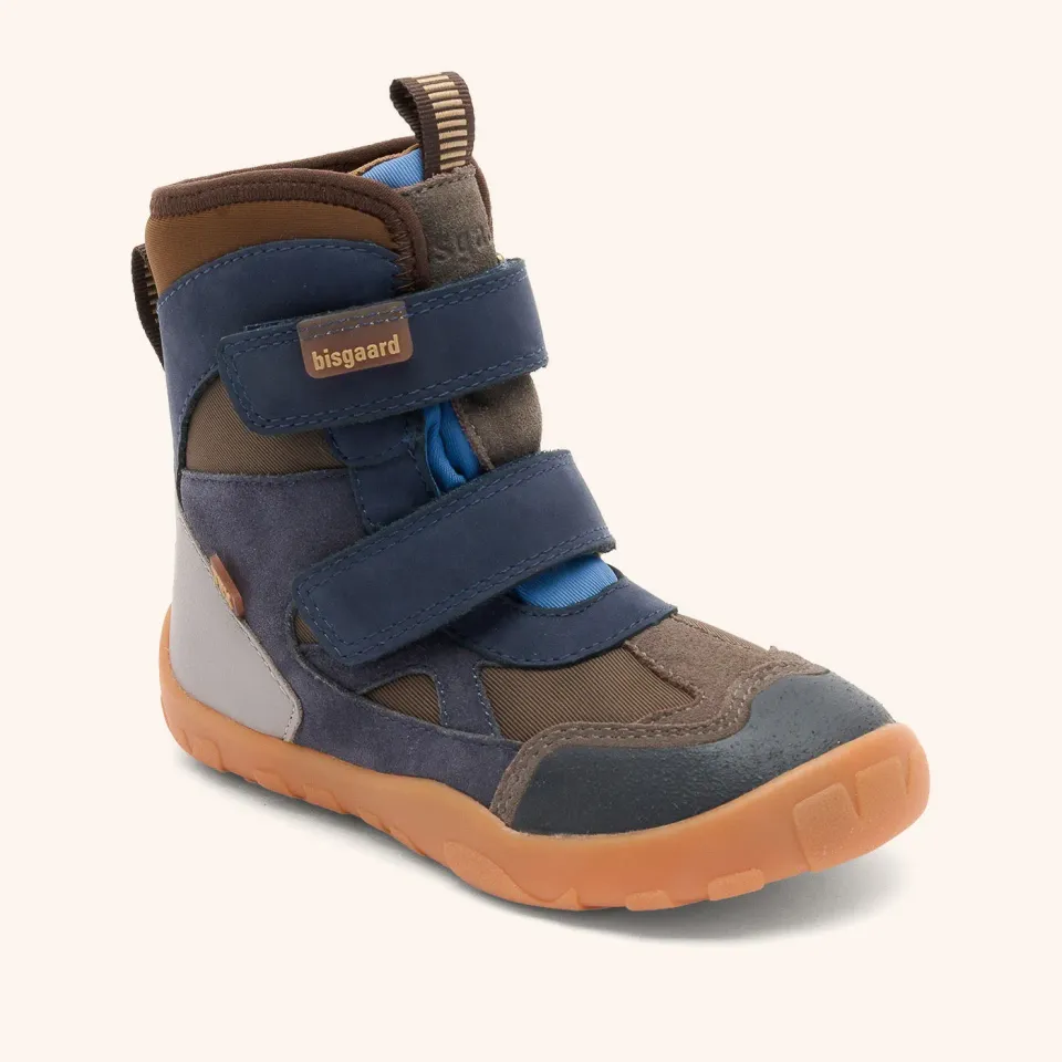 Bisgaard Barefoot Chad Tex vinterstøvle navy Thinsulate