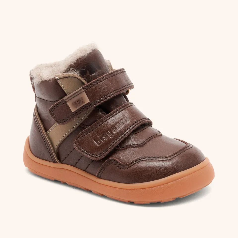Bisgaard Becky Tex barfodssko dark brown vandtæt