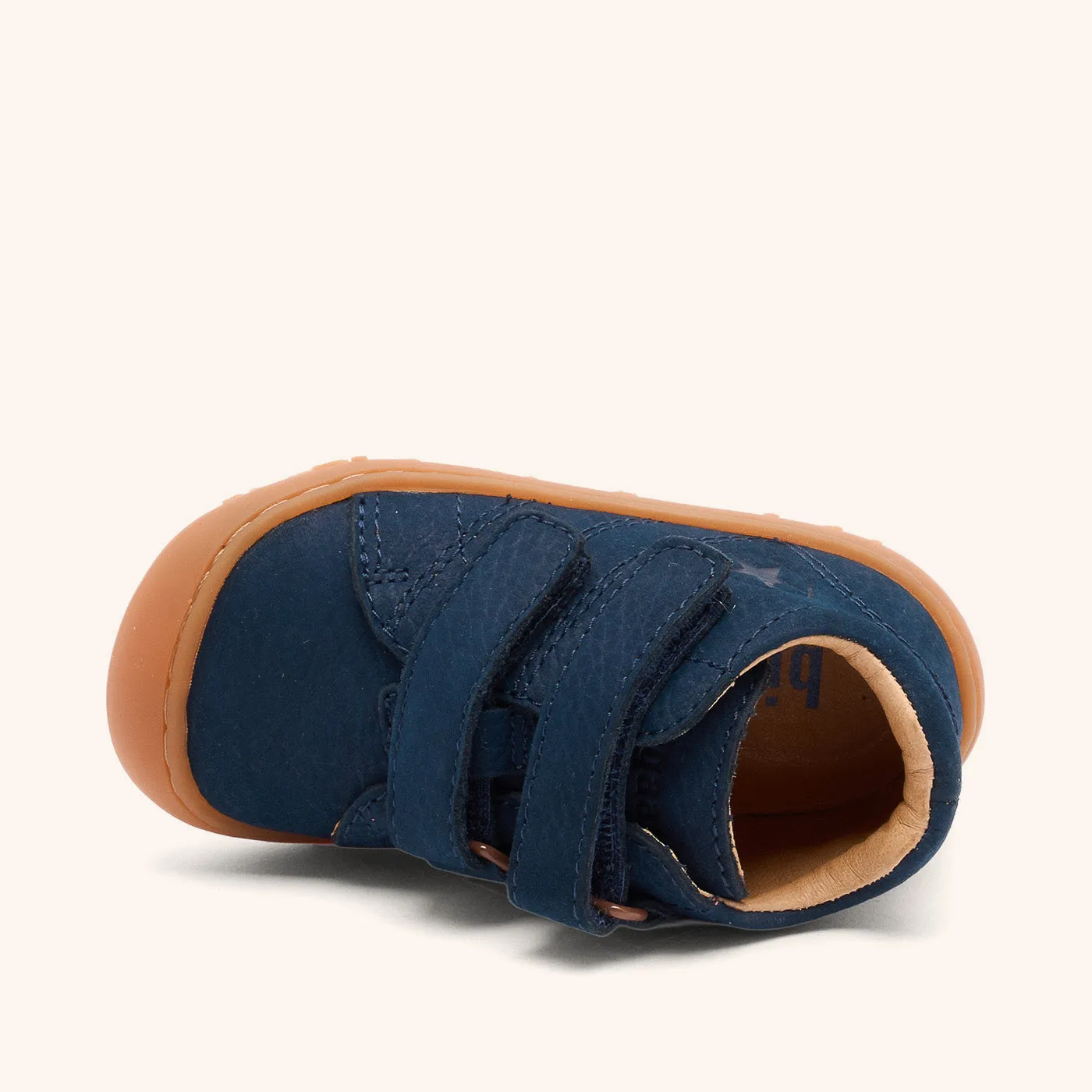Bisgaard Hale V begyndersko navy velcro fleksibel