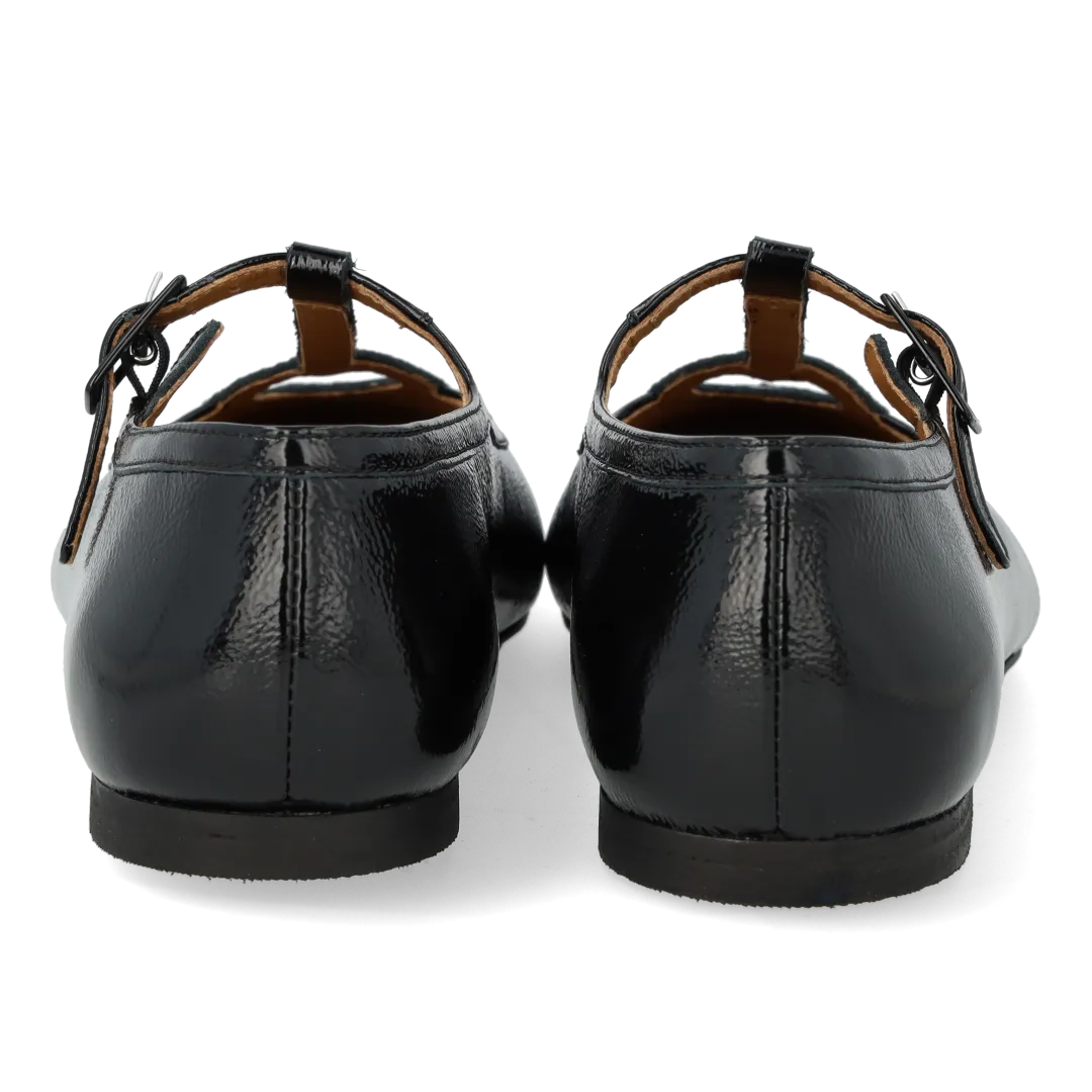 Angulus Ballerina hjerte ballerina krøllak T-strap