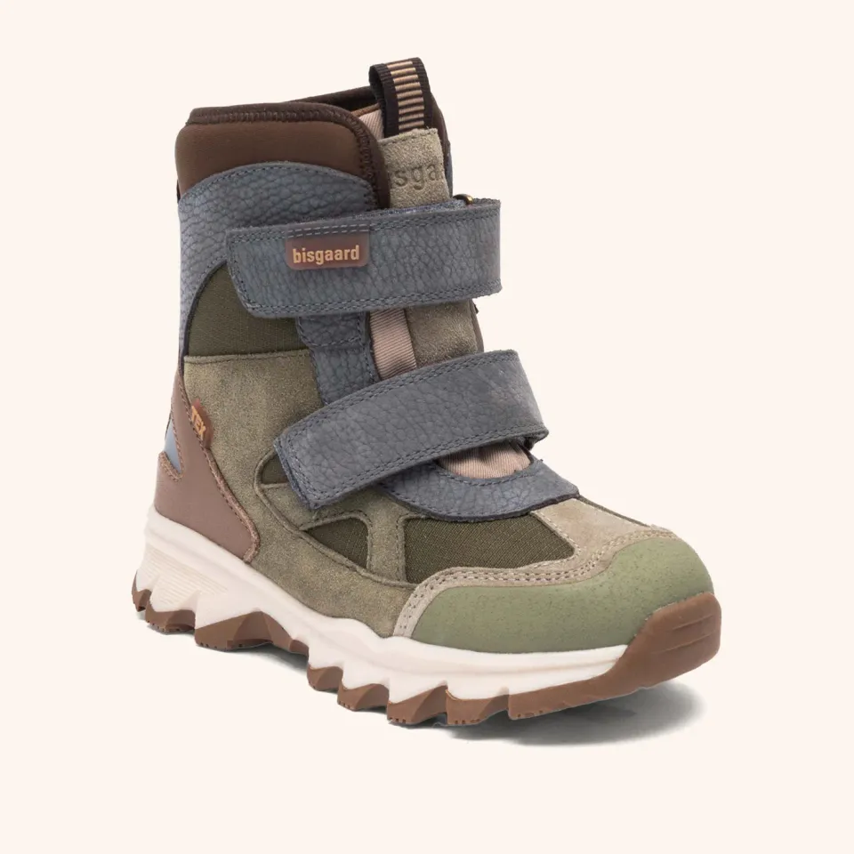 Bisgaard Edon Tex vinterstøvle khaki Thinsulate