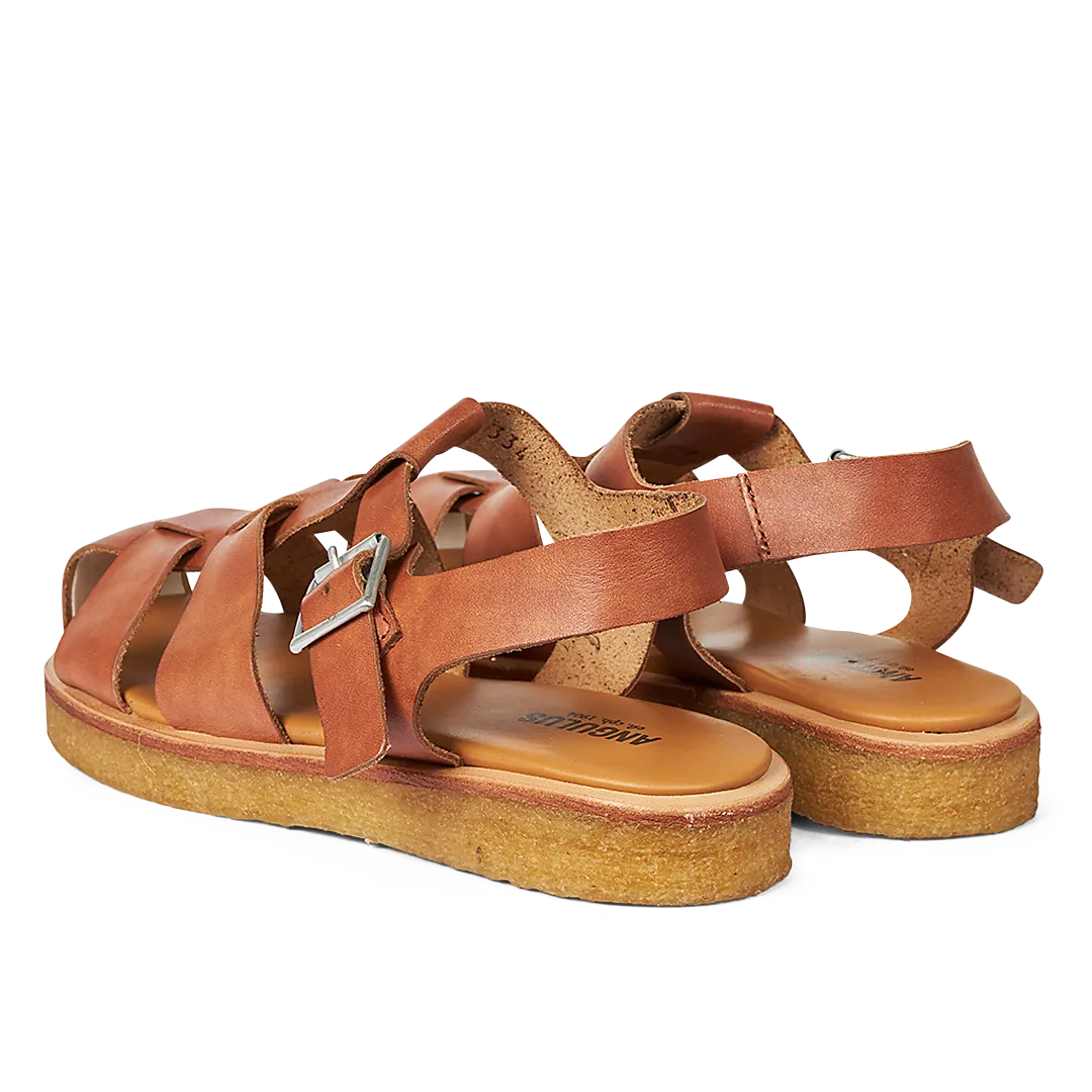 Angulus sandal med spænde børnesandal lukket tå