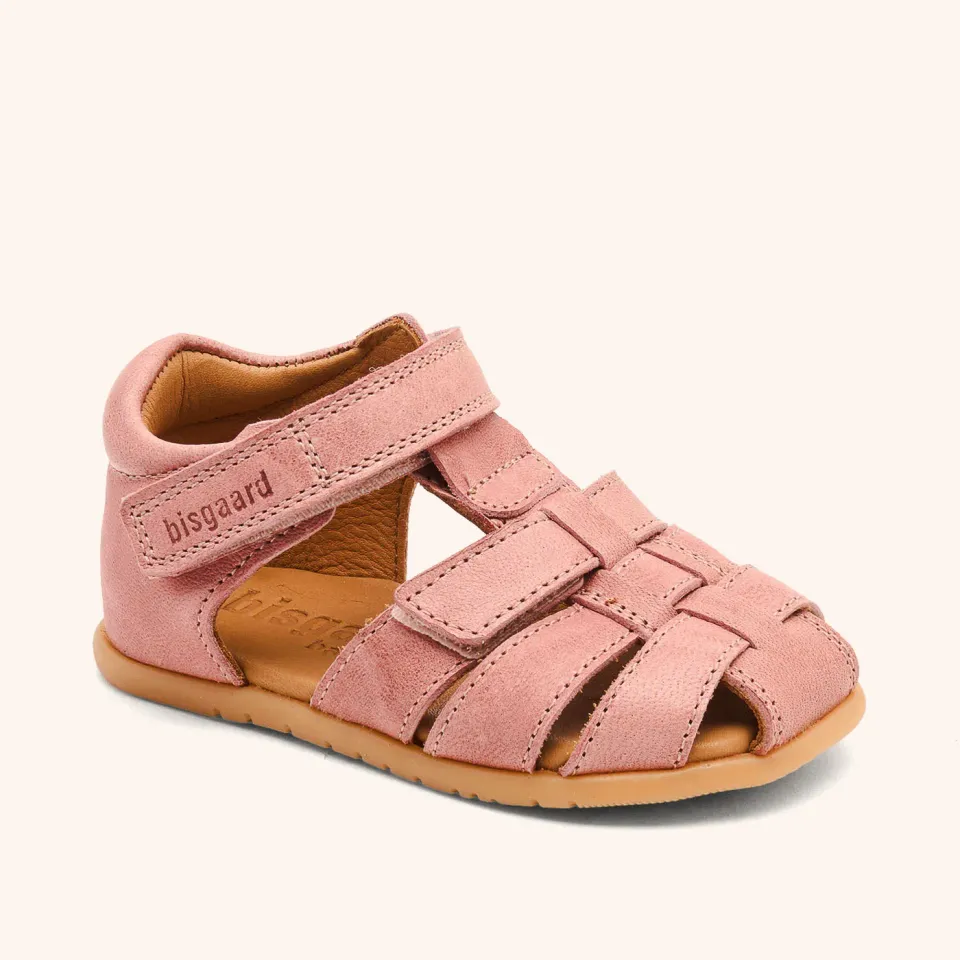 Bisgaard Barefoot Cooper barfodssandal rose fleksibel sål