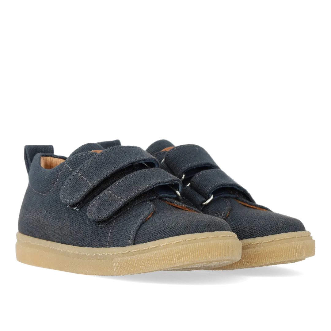 Angulus Klassisk sneaker i recycled bomuldskanvas sneakers børn