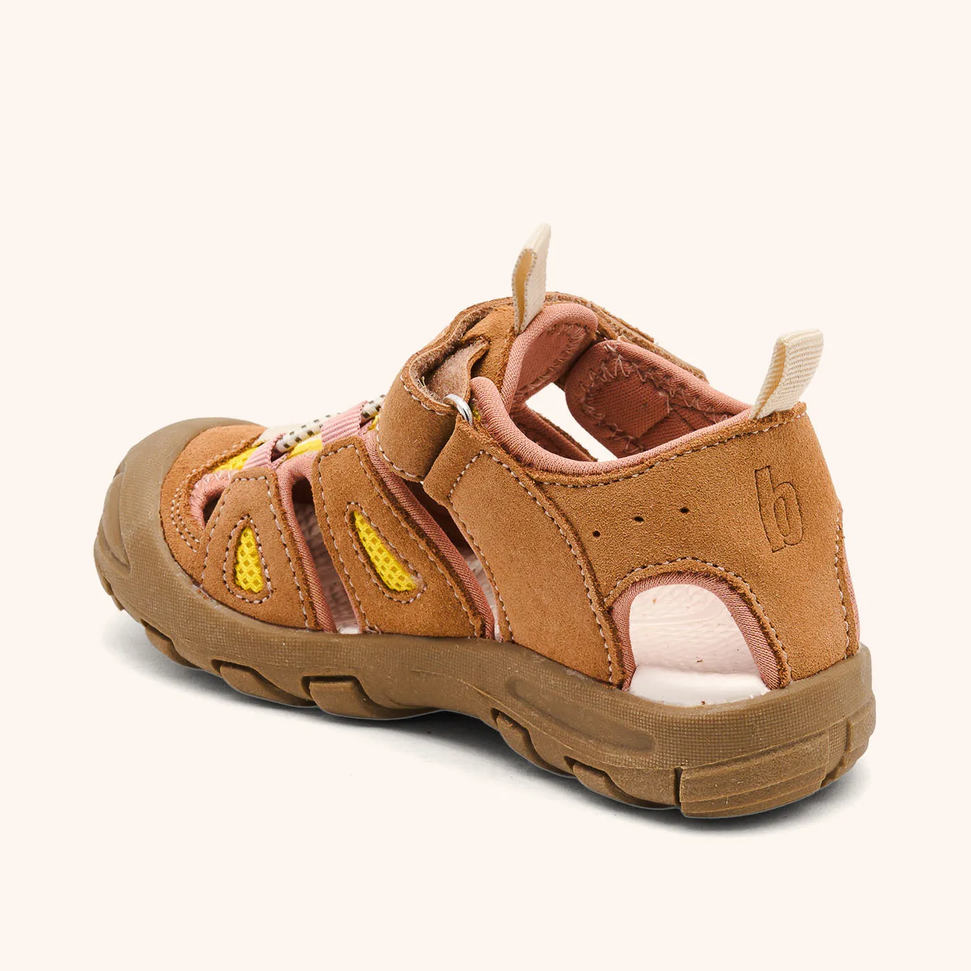 Bisgaard Parker sandal rose ruskind