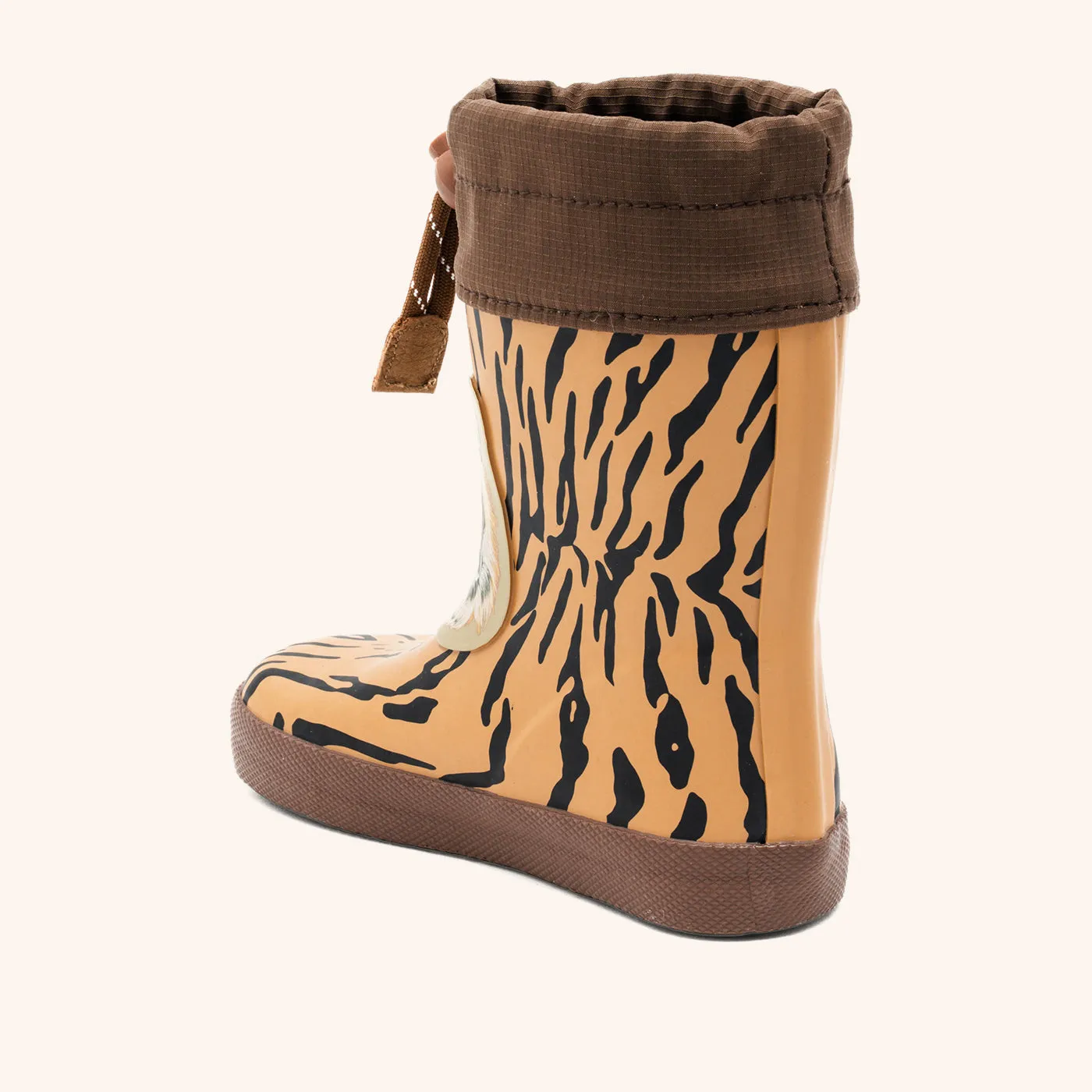 Bisgaard Barefoot Thermo High gummistøvle tiger