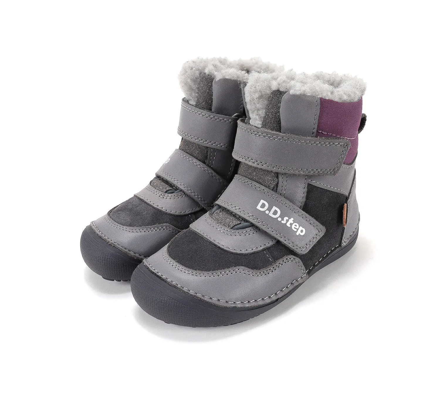 D.D.Step W063-62713D barfodssko vinter pige varm