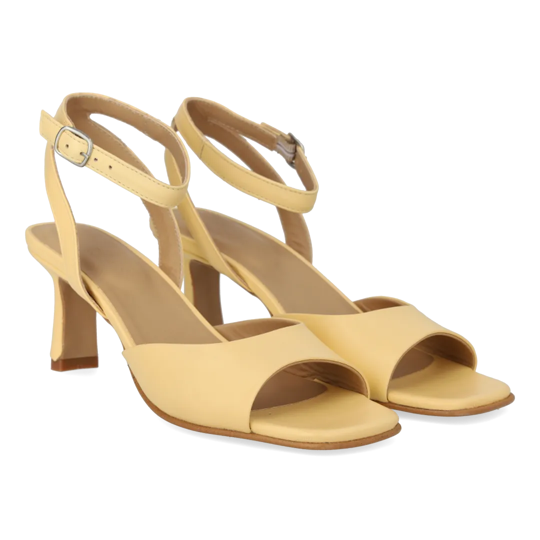 Angulus Sandal med hæl remsandal 6 cm hæl