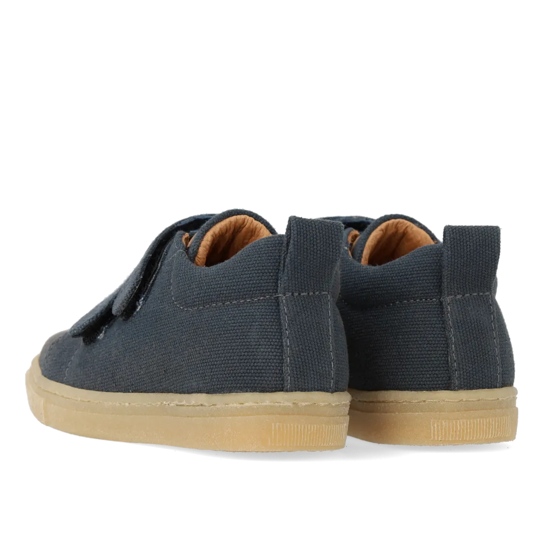 Angulus Klassisk sneaker i recycled bomuldskanvas sneakers børn