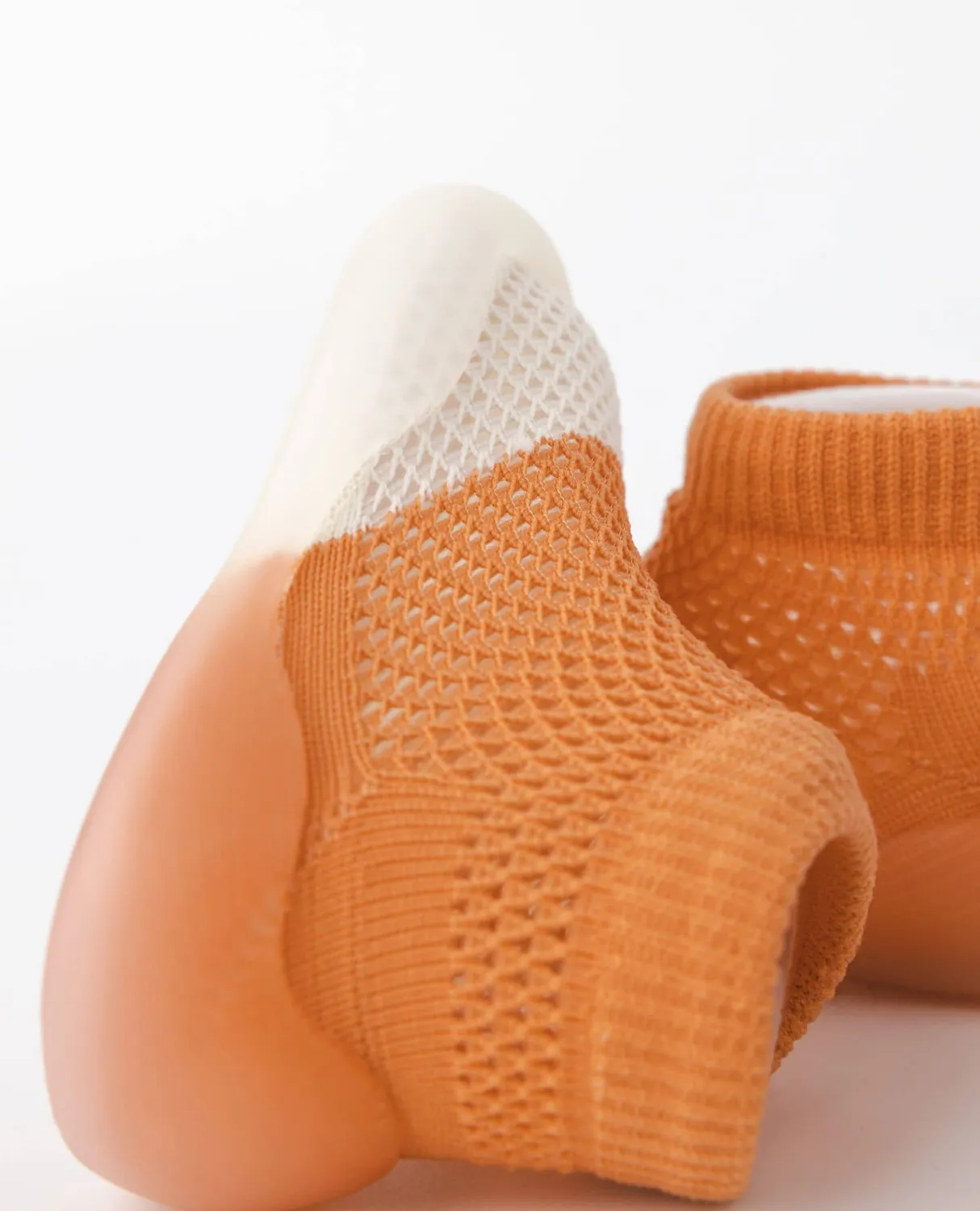 Minifus Orange Sommer begyndersko åndbar