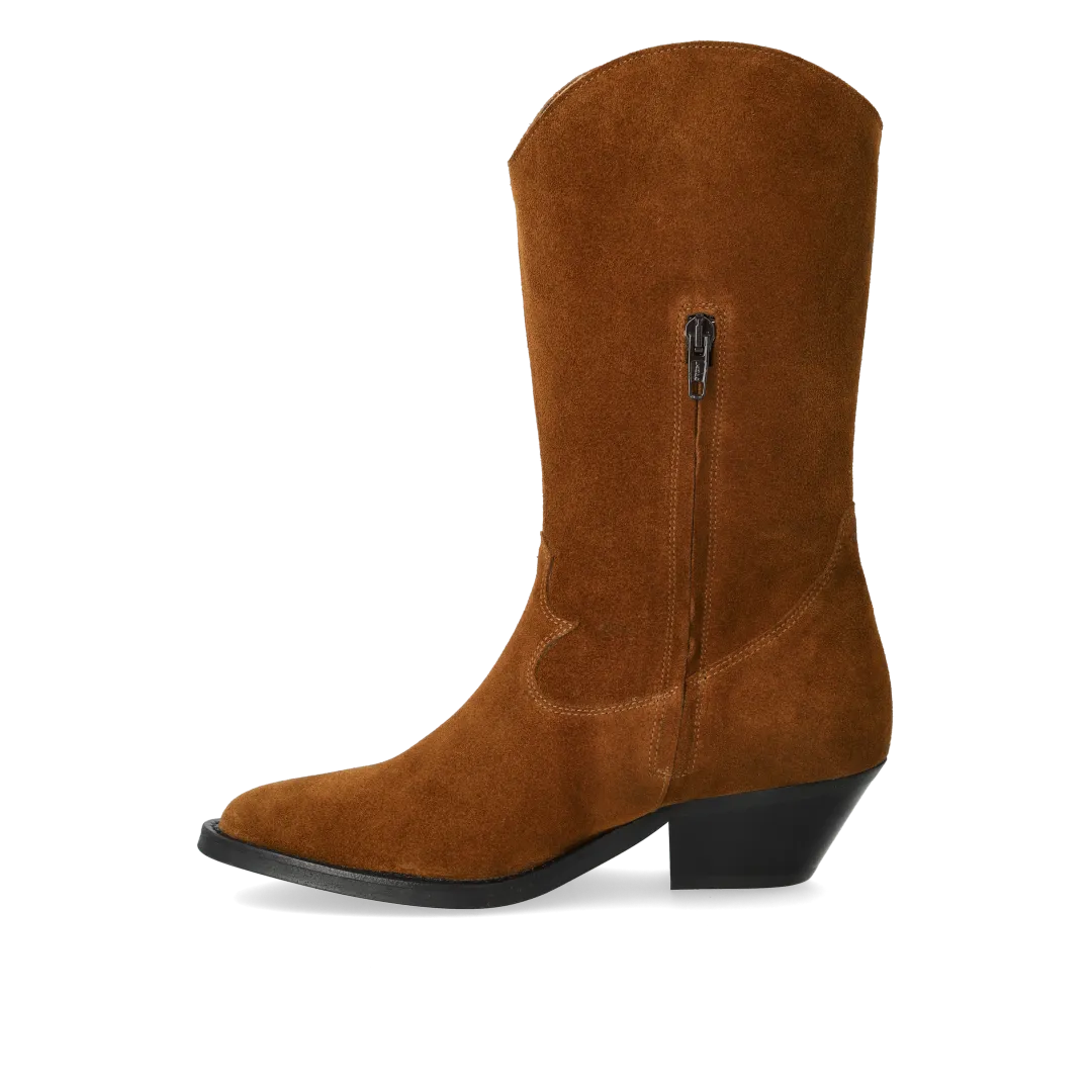 Angulus Cowboystøvle støvle frynser 4 cm hæl