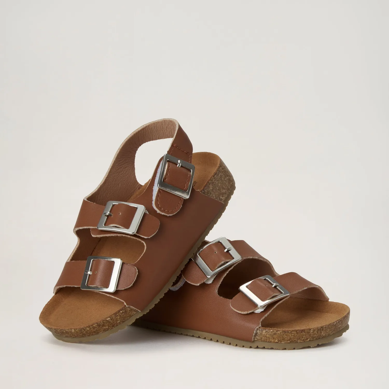 BabyMocs Chill sandal brun vegansk læder