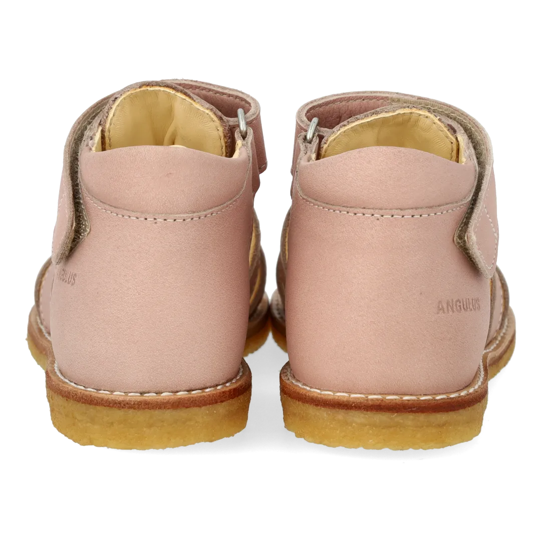 Angulus Begynder sandal med velcrolukning børnesandal læder