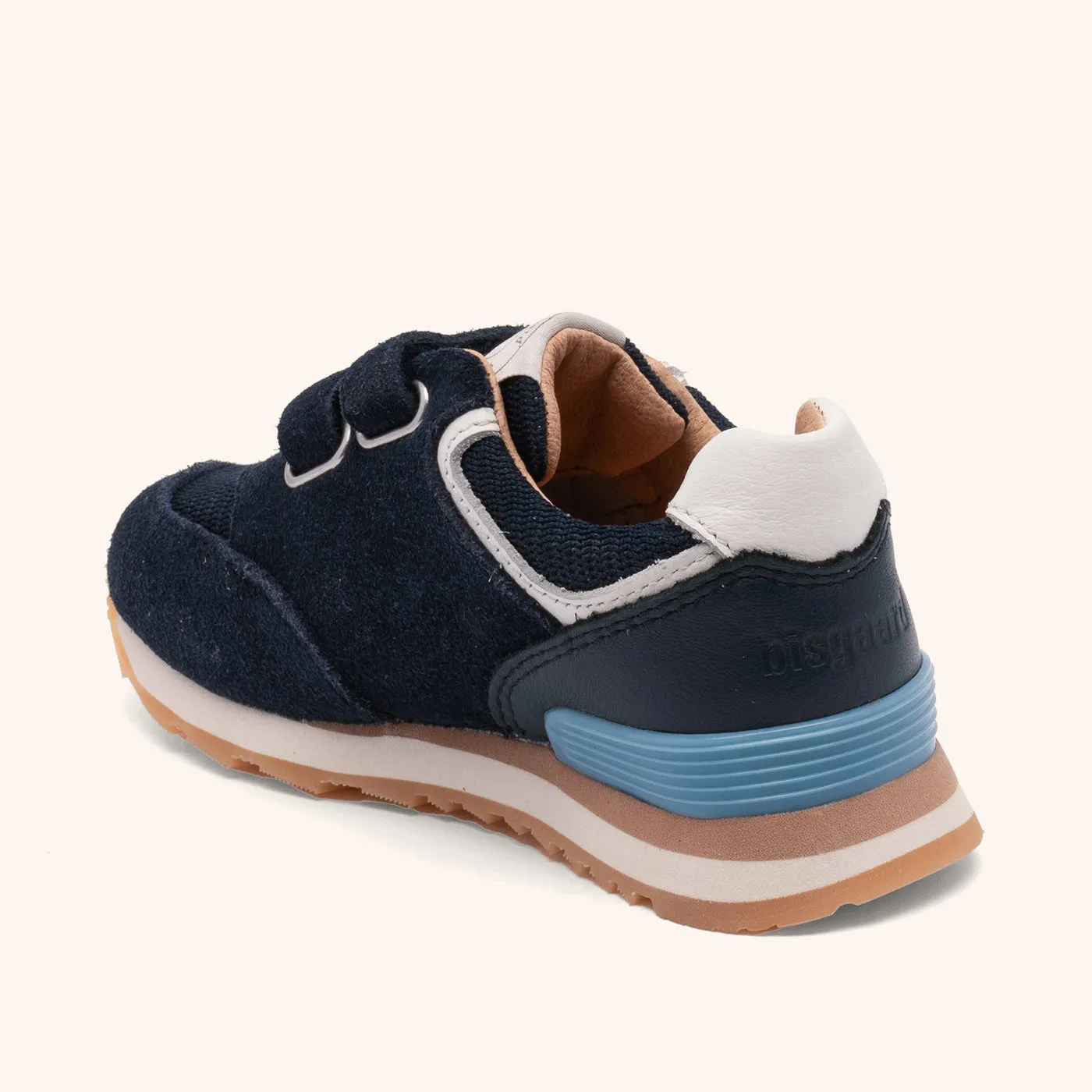 Bisgaard Winston sneaker ocean blå ruskind
