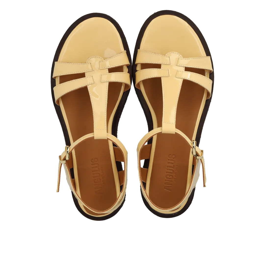 Angulus Klassisk remsandal sandal læder