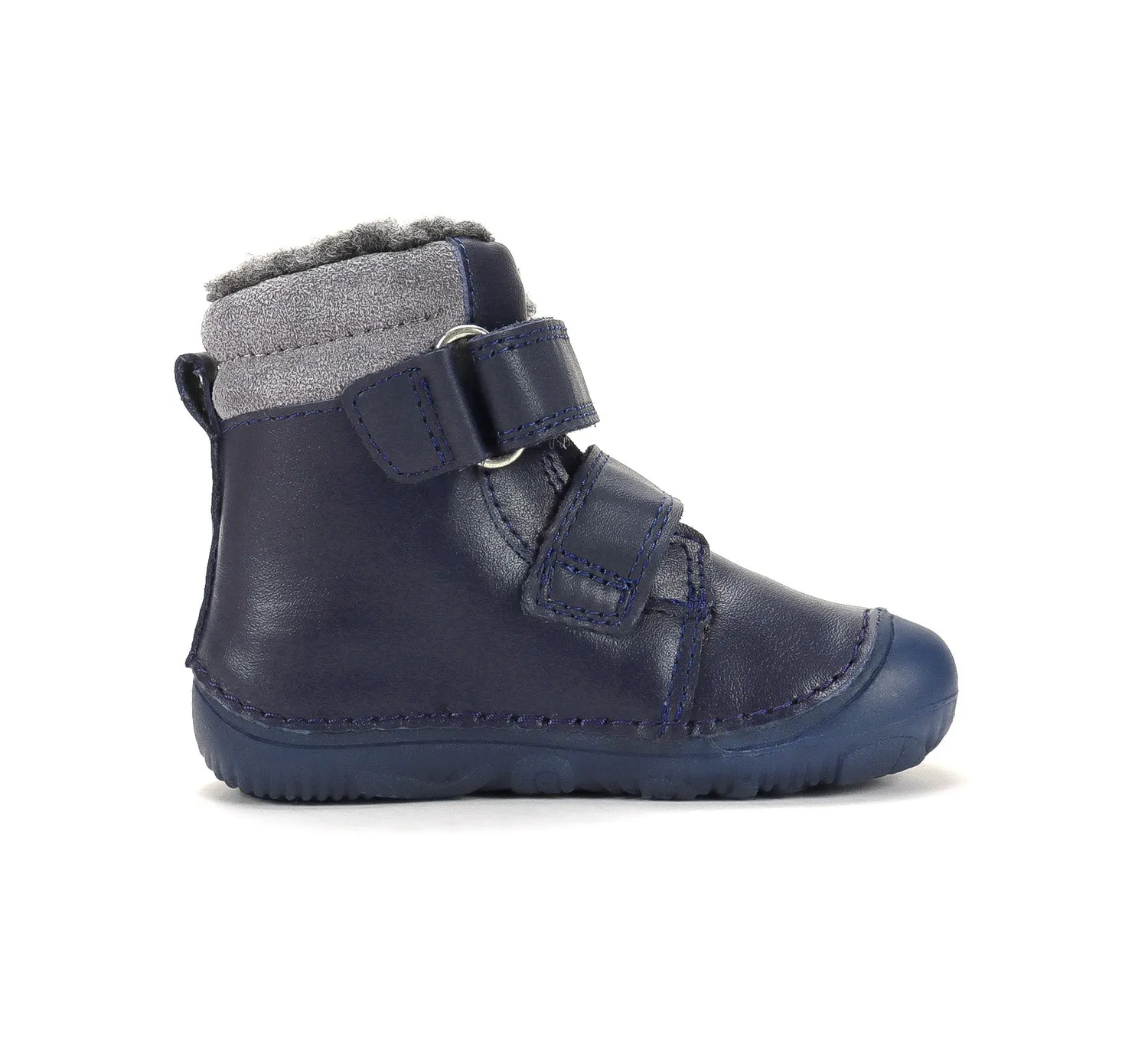 DD Step W073-62232A vinter barfodssko drenge