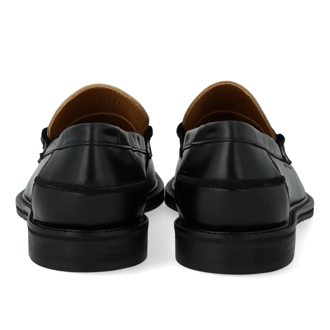 Angulus Klassisk Penny loafers colourblock læder