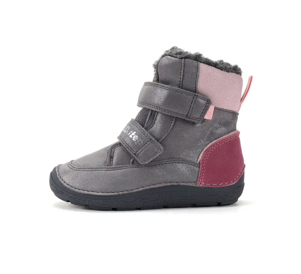 DD Step W116-62185D vinter barfodssko piger foret