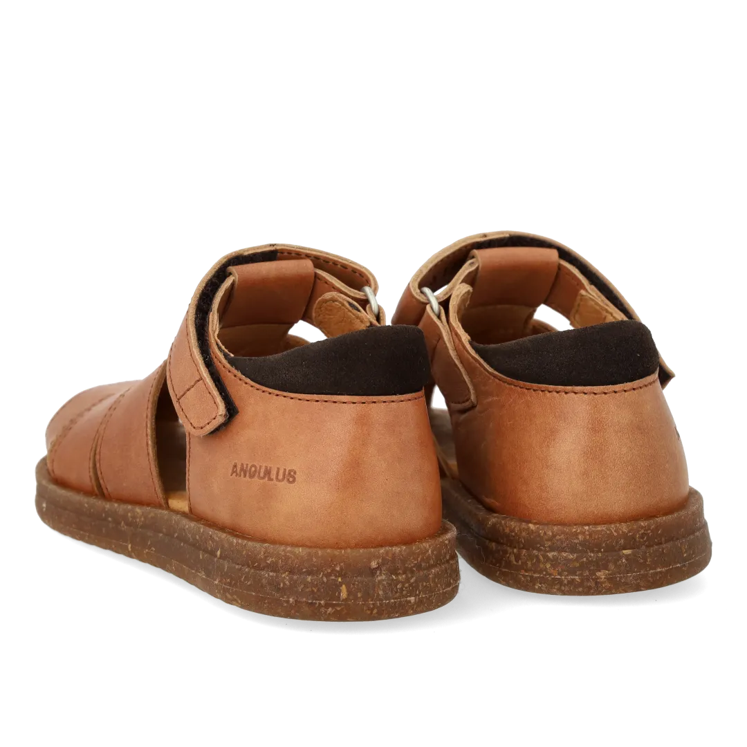 Angulus sandal lukket tå velcro sidste par børn