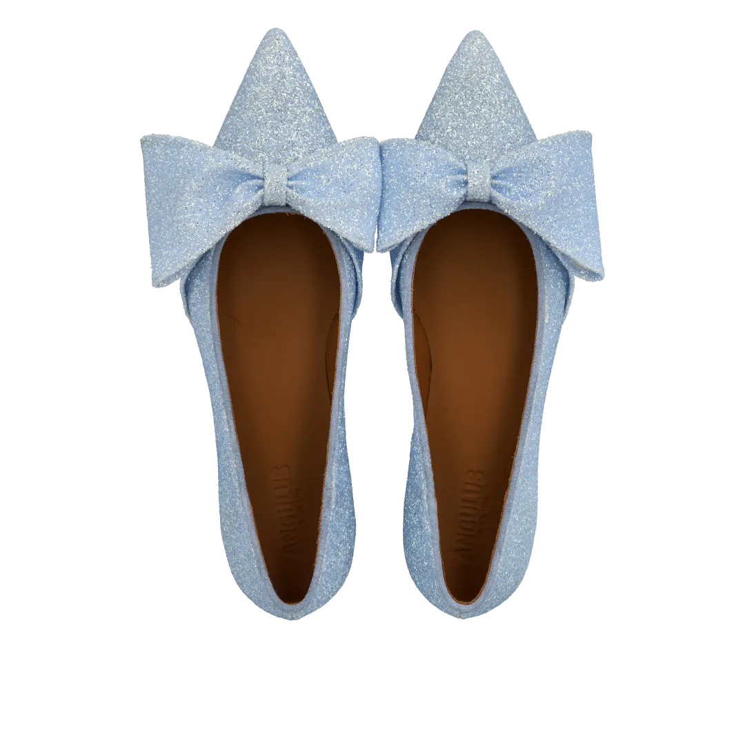 Angulus Sløjfeballerina i funklende glitter ballerina glitter