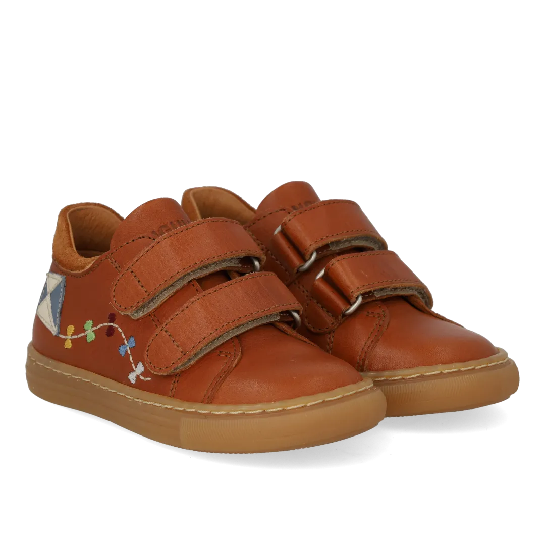 Angulus Sneaker med drage begyndersko velcro