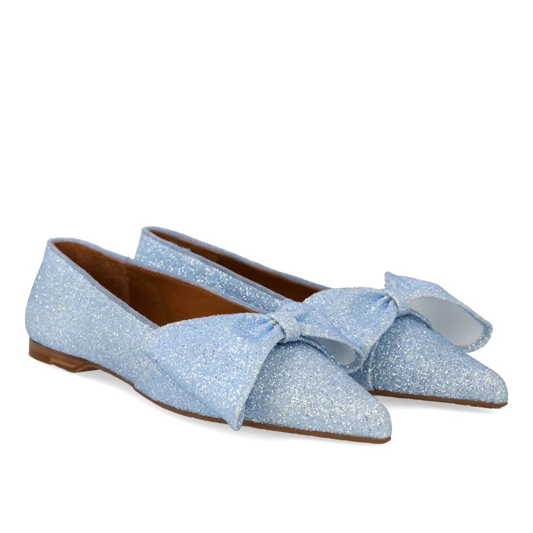 Angulus Sløjfeballerina i funklende glitter ballerina glitter