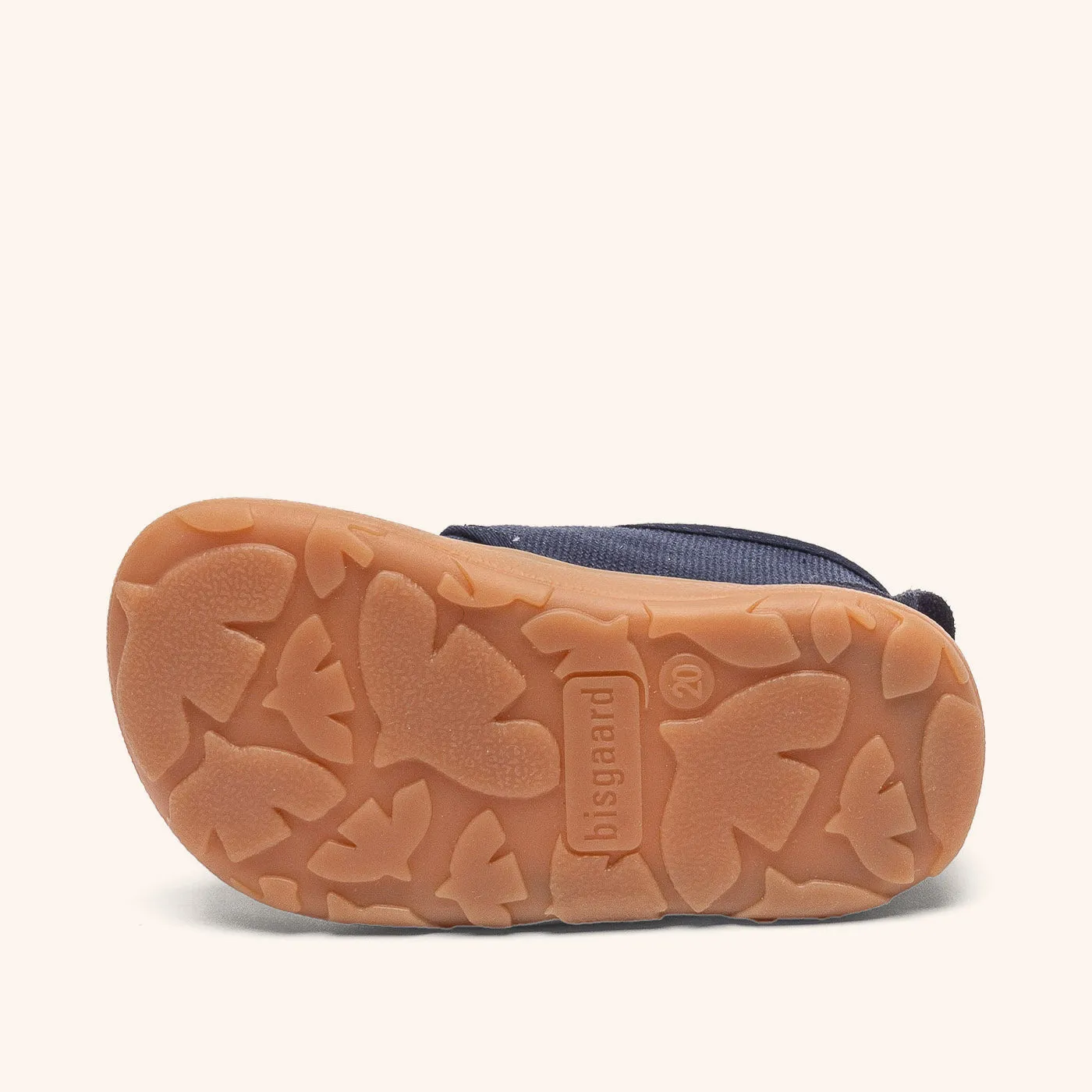 Bisgaard Barefoot Basic hjemmesko marine barfod