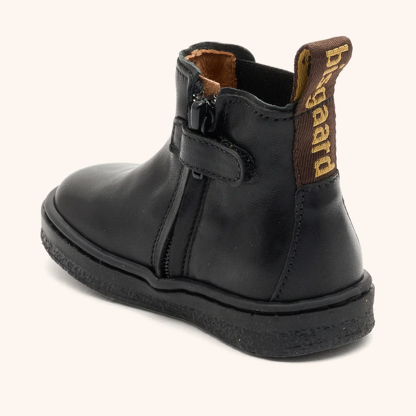 Bisgaard Phillip chelsea-støvle black læder
