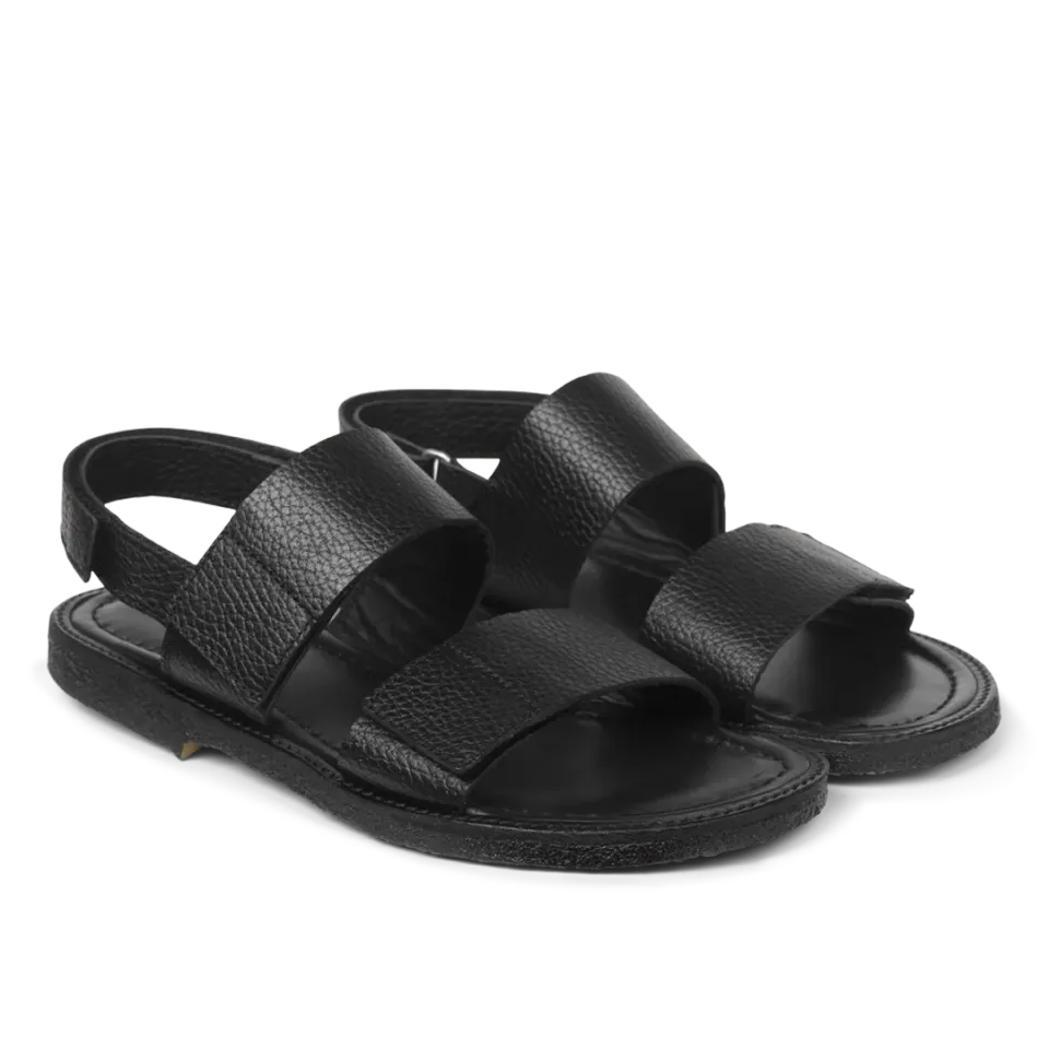 Angulus Sandal med velcro sandal bred glitter