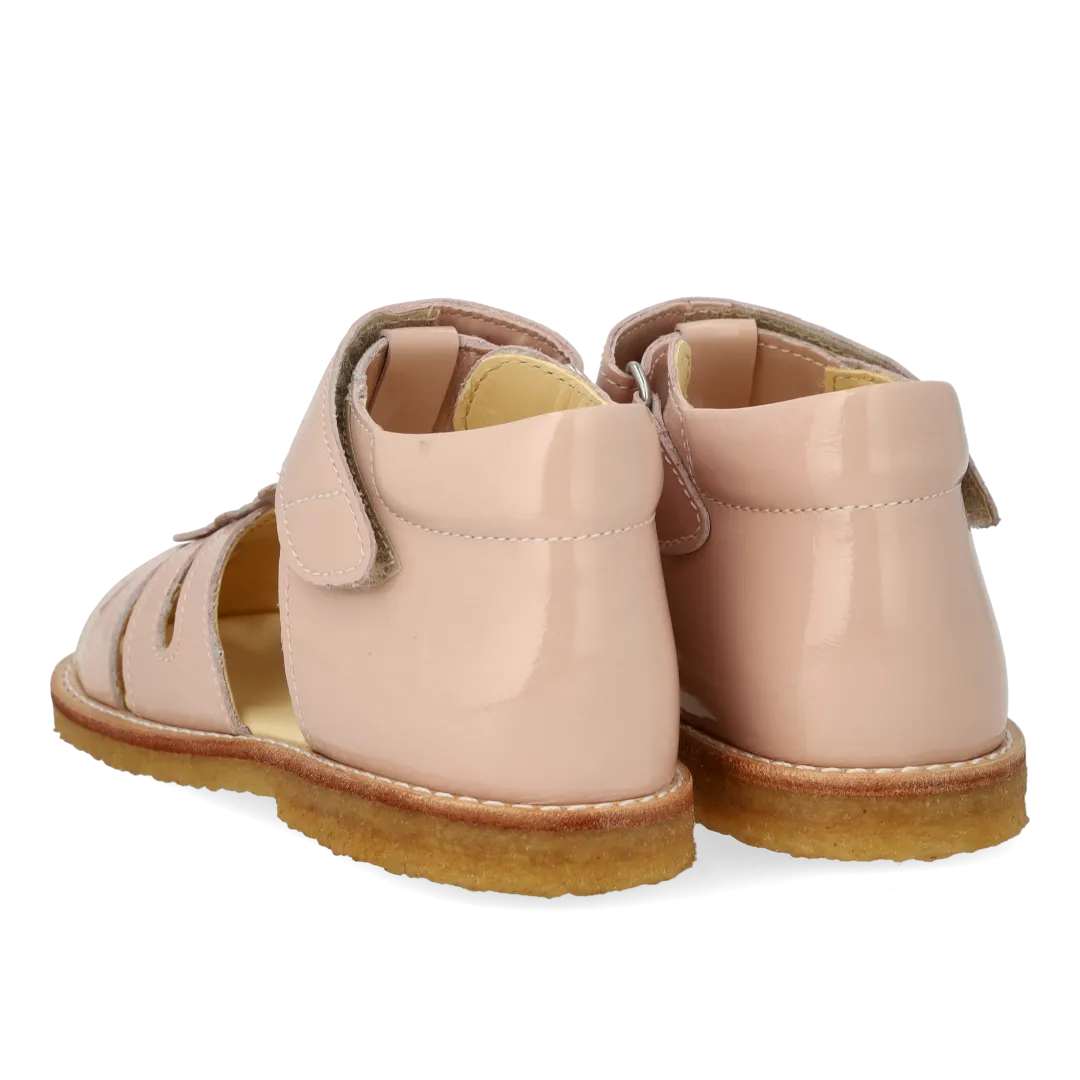 Angulus Begynder sandal med velcro sandal broderi