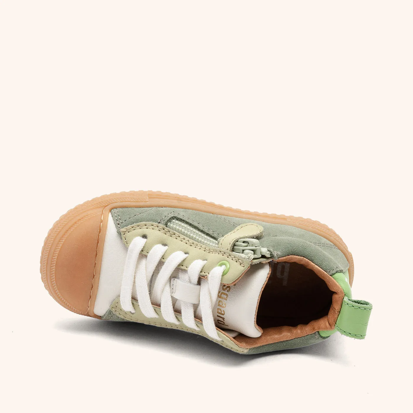 Bisgaard Sia sneaker sage lynlås