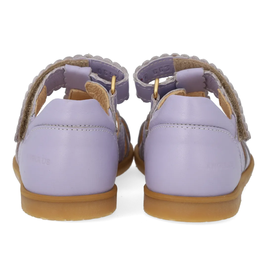 Angulus sandal lukket tå sommerfugl børnesandal rummelig