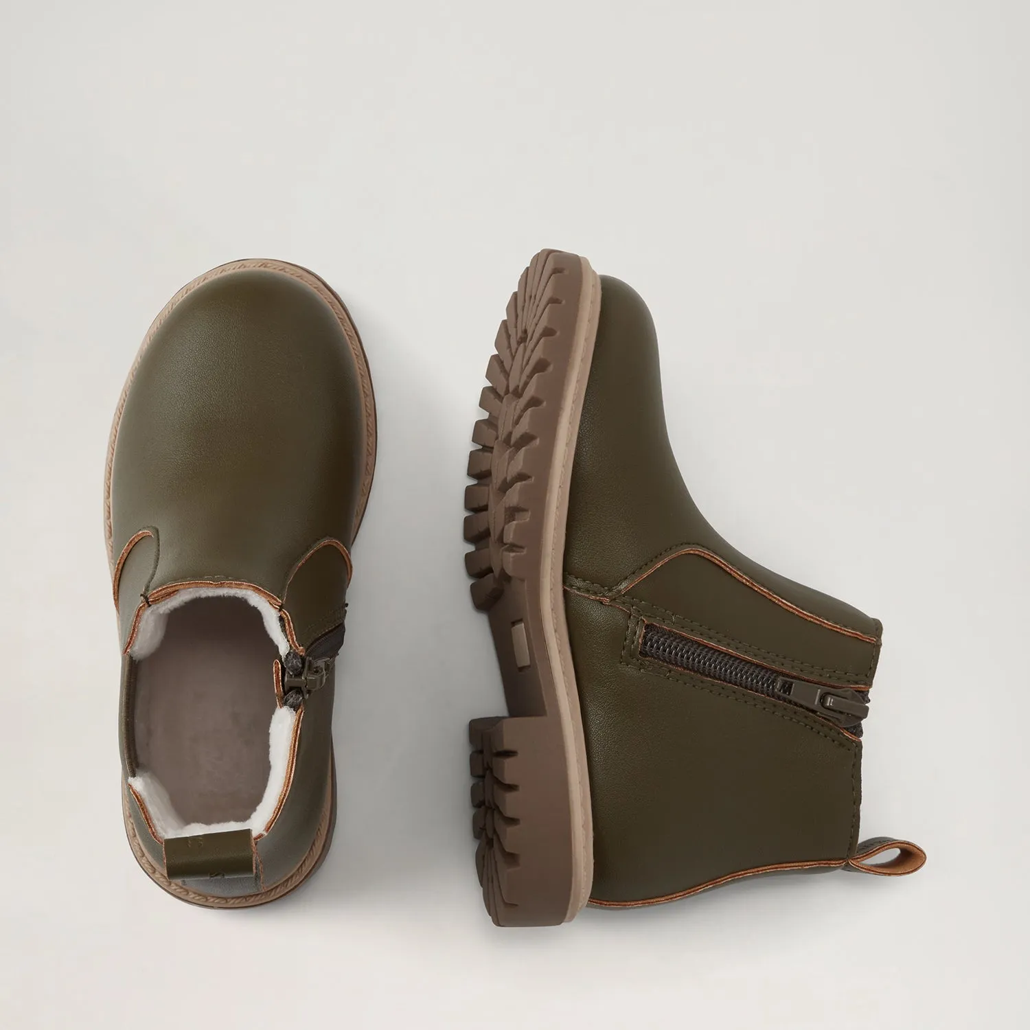BabyMocs Little Explorer Boots barfodssko Cognac 22