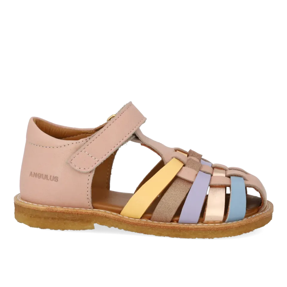 Angulus Colourblock fletsandal sandal børn rummelig