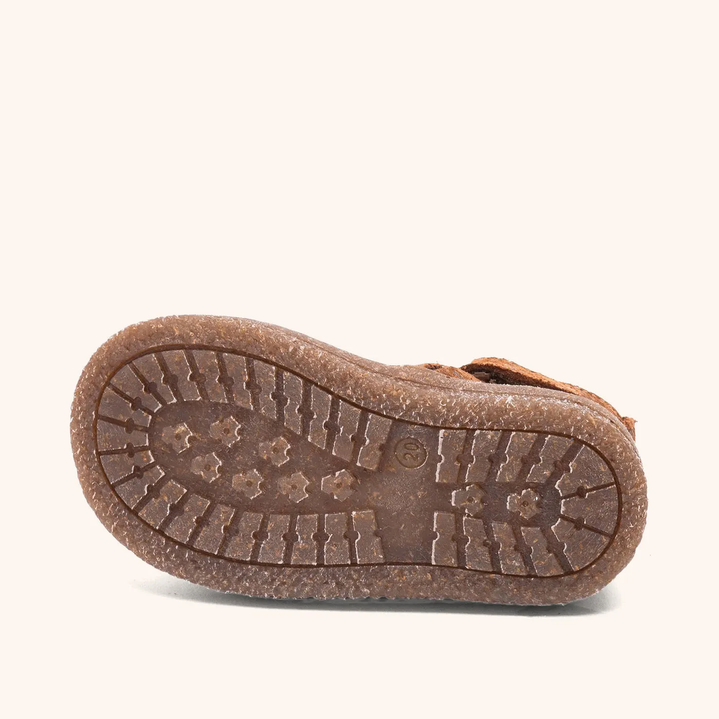 Bisgaard Siggi støvle brown flower læder