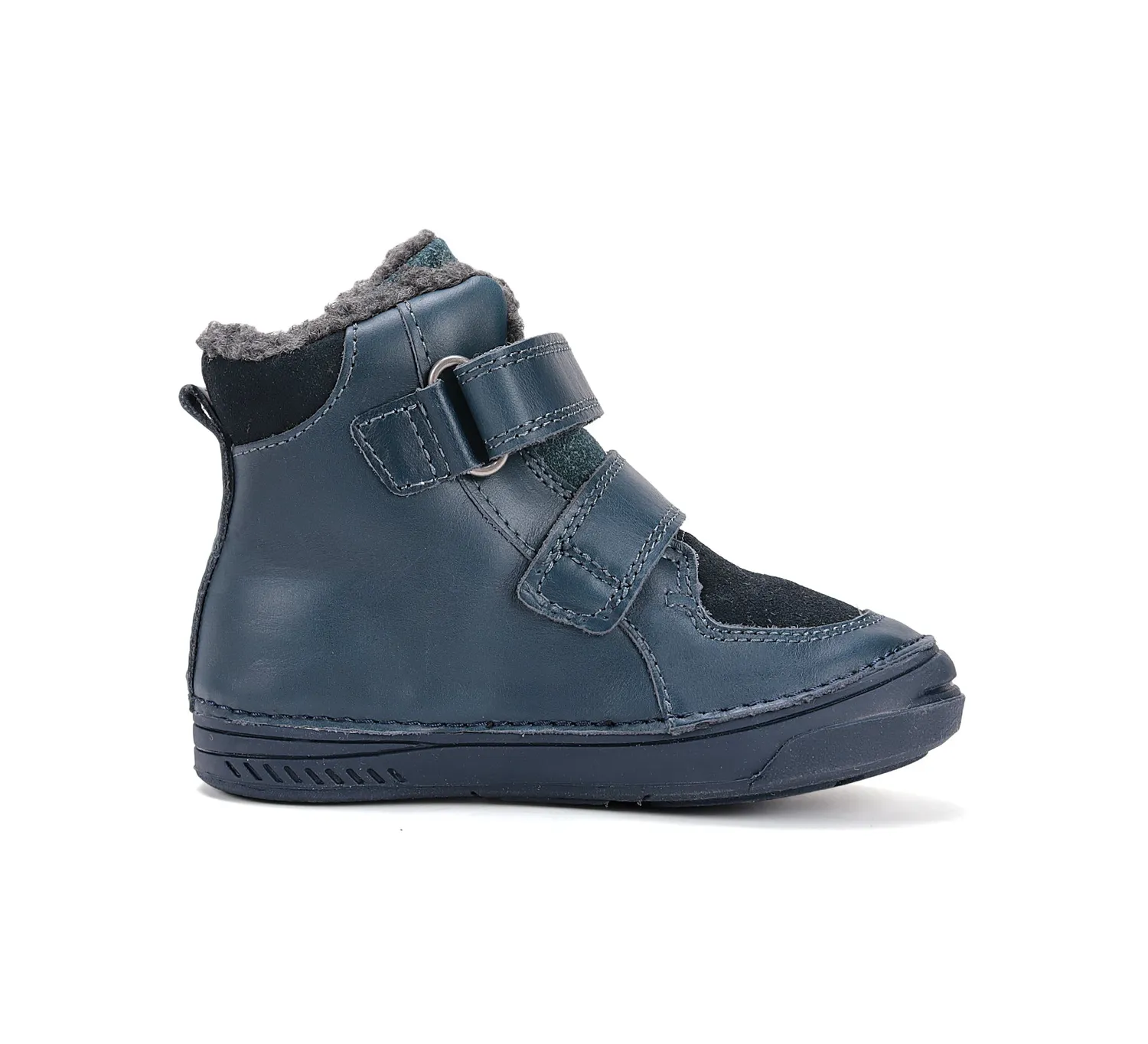 DD Step W040-52255 vinterstøvler dreng – varm foret