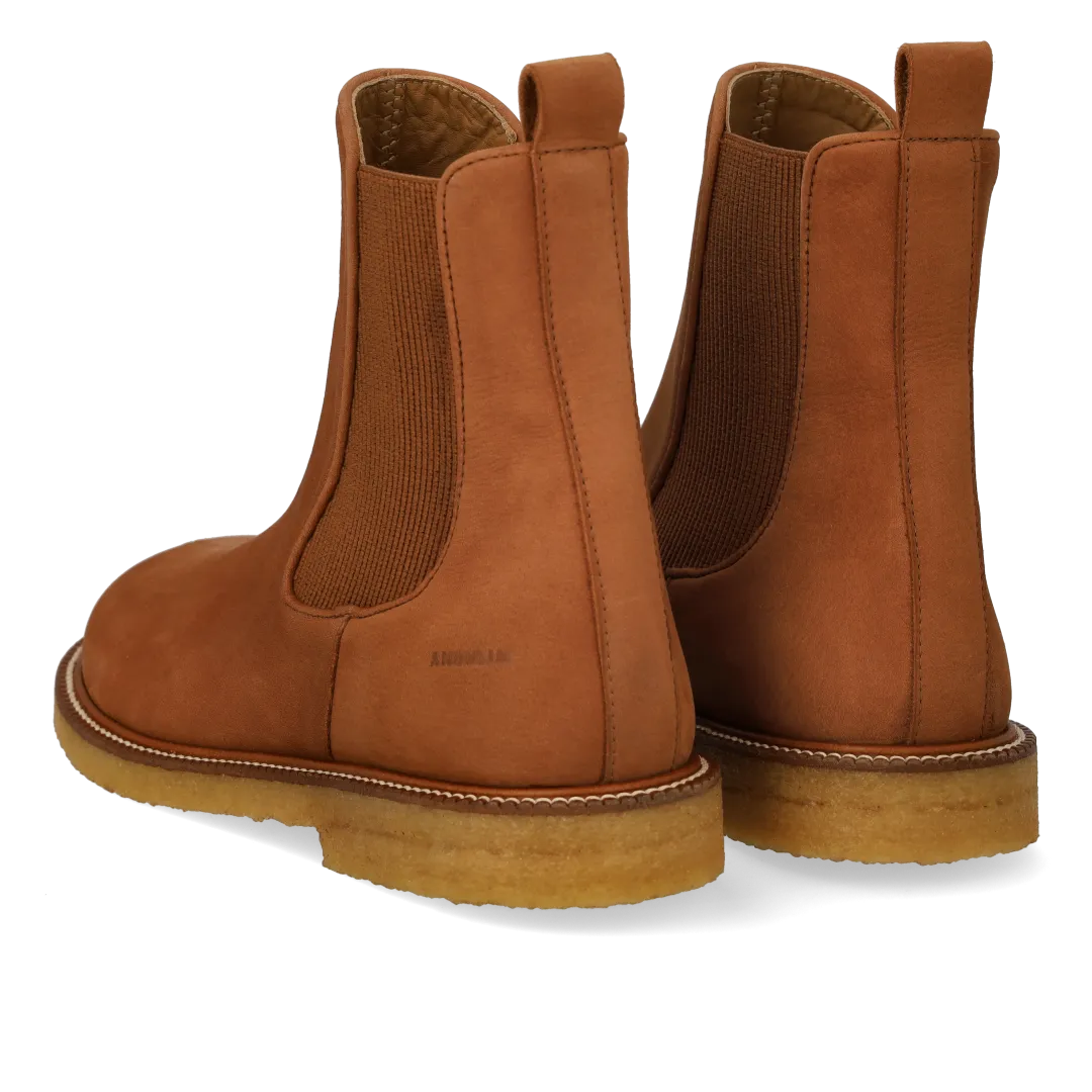 Angulus Chelsea stikning dame bred str 37-42 læder