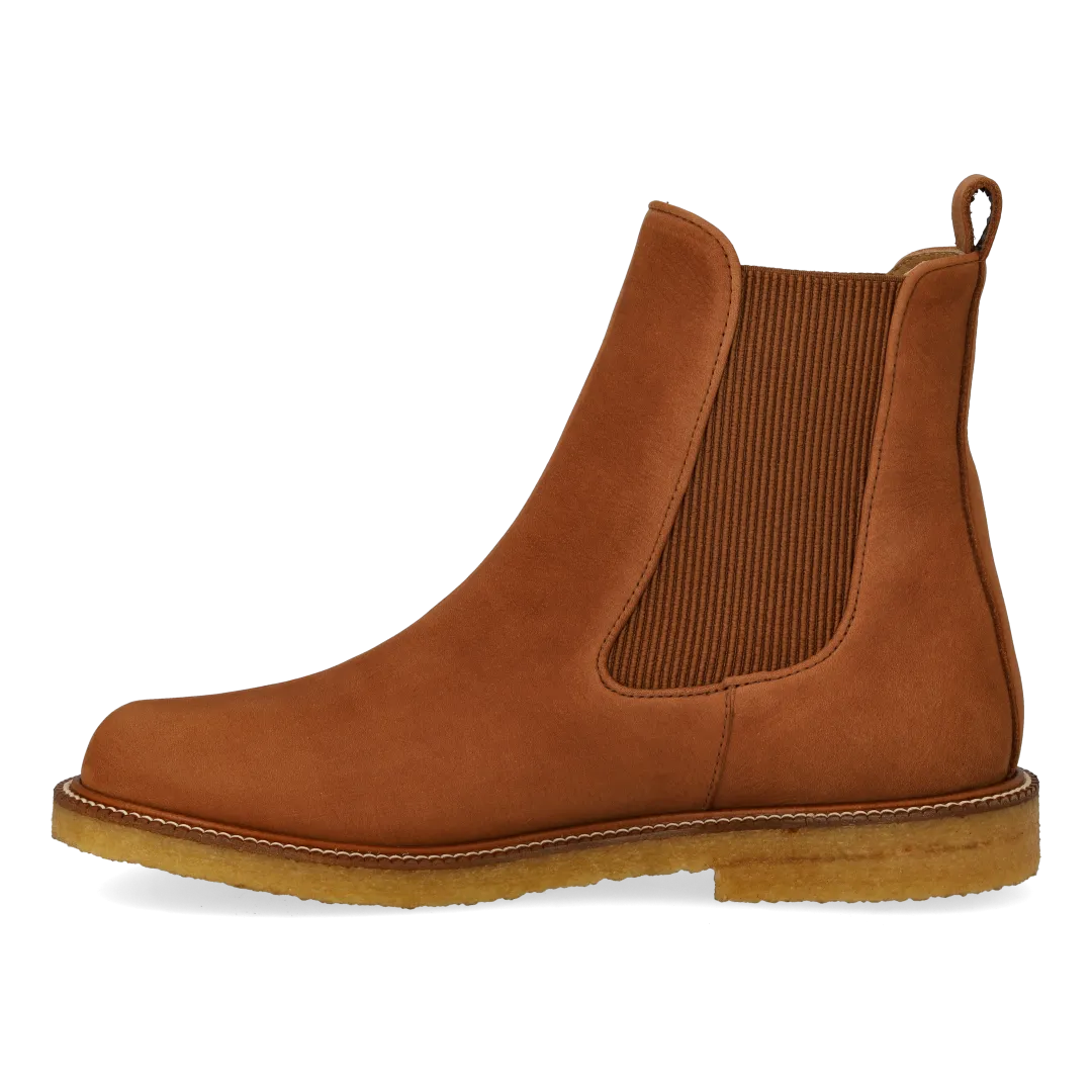 Angulus Chelsea stikning dame bred str 37-42 læder