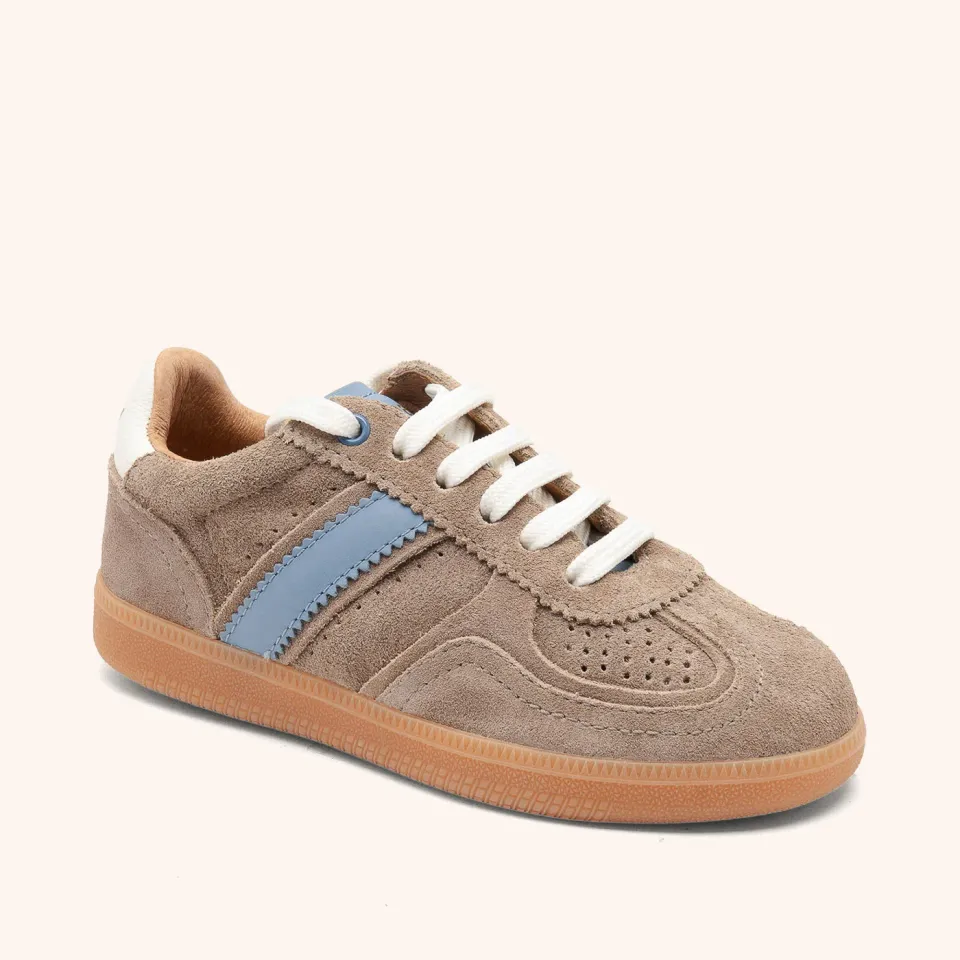 Bisgaard Penny sneakers brown kontraststriber