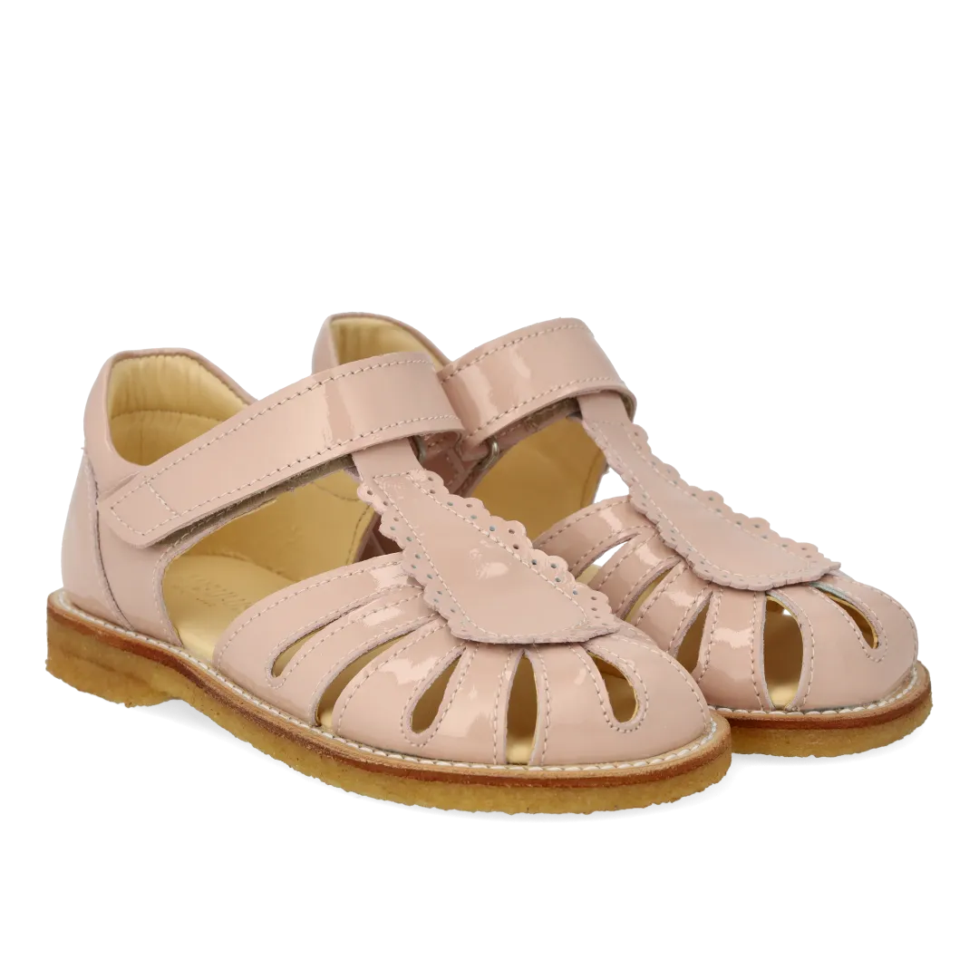 Angulus Sandal med dråbedetalje børnesandal læder