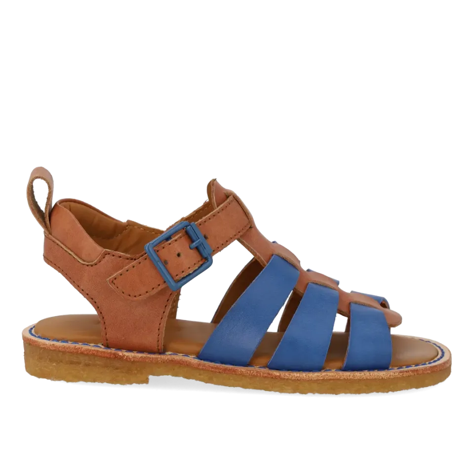 Angulus fisherman sandal børn læder kontrast