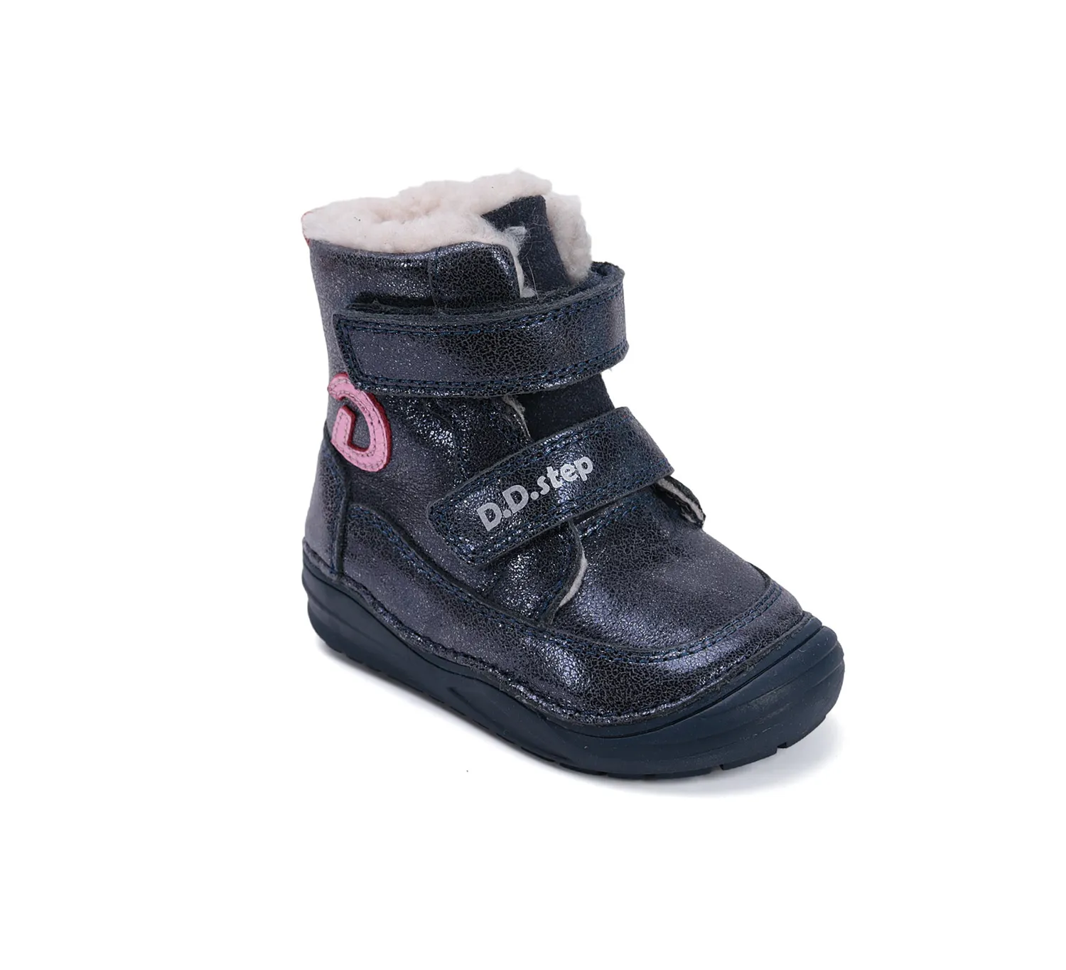 DD Step W071-52664E vinterstøvler pige varmt foer