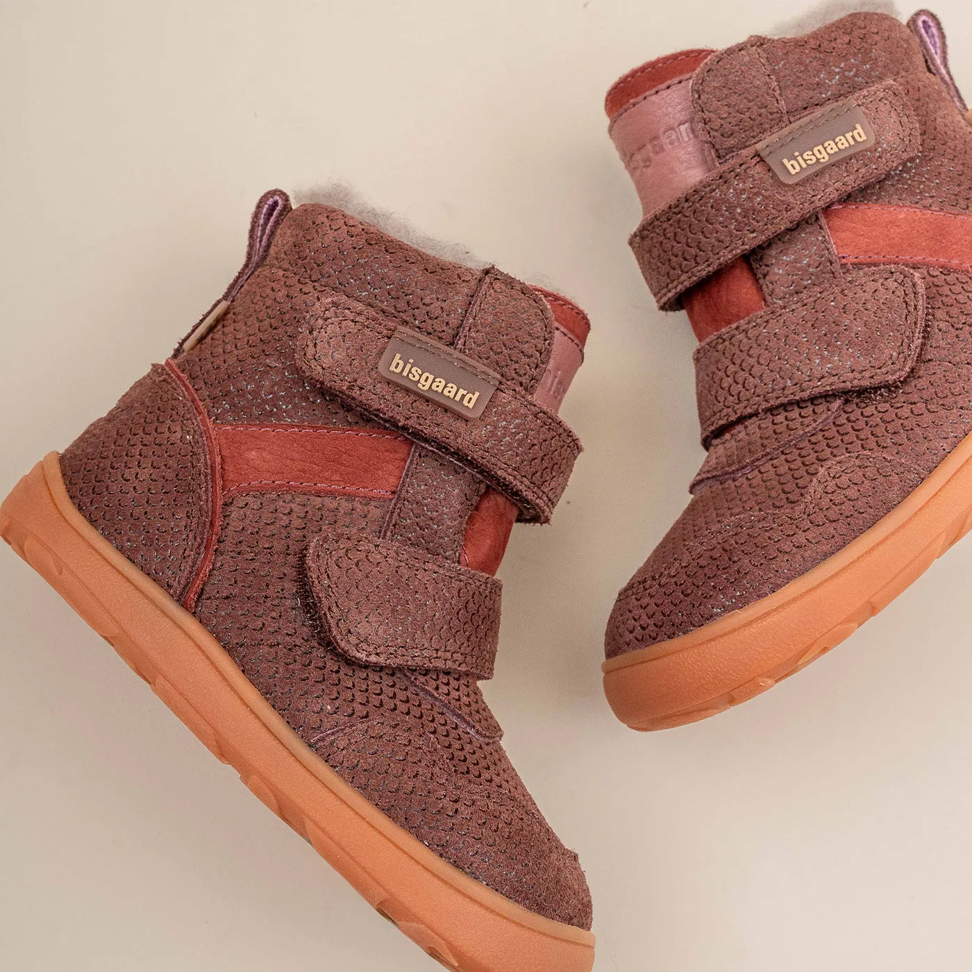 Bisgaard Barefoot Thorsten Tex støvle plum – vinter