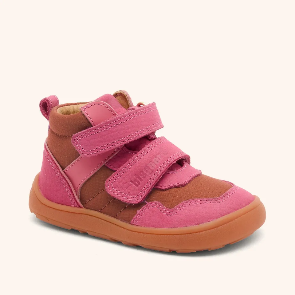 Bisgaard Barefoot Becky barfodssneaker pink læder