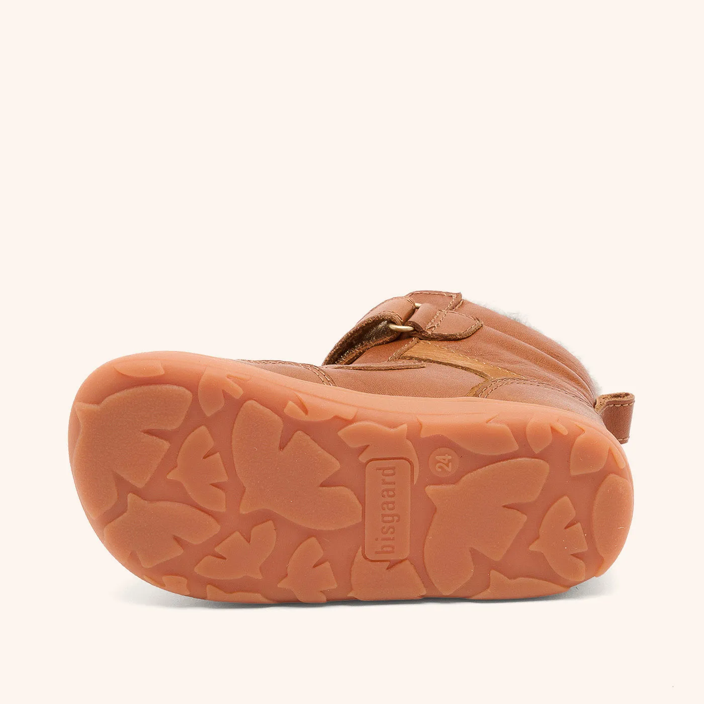 Bisgaard Barefoot Thorsten Tex vinterstøvle cognac varm